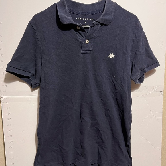 Aeropostale Other - Aeropostale basic black button up polo used